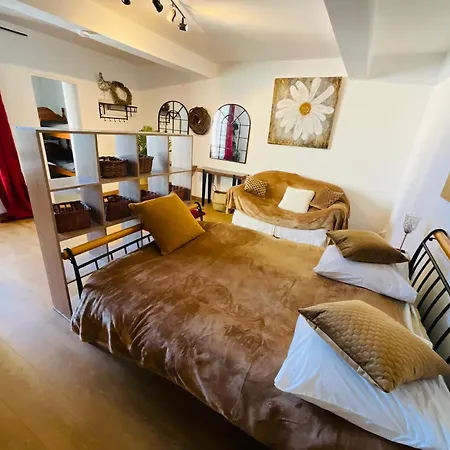 No 14 , 15 Meters Plein Centre Tres Calme Netflix ,terrace Sleeps 4 70 M2 *